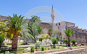 Medieval Ottoman castle in Cesme, Turkey.